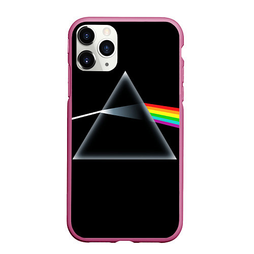 Чехол iPhone 11 Pro матовый Pink floyd / 3D-Малиновый – фото 1