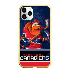Чехол iPhone 11 Pro матовый Montreal Canadiens