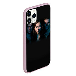 Чехол iPhone 11 Pro матовый Vampire Trio, цвет: 3D-розовый — фото 2