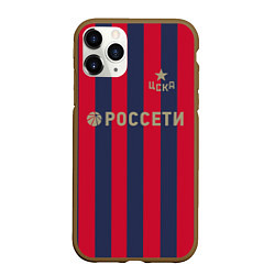 Чехол iPhone 11 Pro матовый ФК ЦСКА: Россети