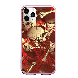 Чехол iPhone 11 Pro матовый Cs:go - Styx Famas style, цвет: 3D-розовый