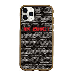 Чехол iPhone 11 Pro матовый Mr. Robot: Binary code