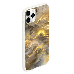 Чехол iPhone 11 Pro матовый Грандж, цвет: 3D-белый — фото 2