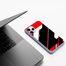 Чехол iPhone 11 Pro матовый CS:GO Cyrex Style, цвет: 3D-светло-сиреневый — фото 2