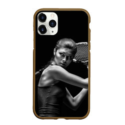 Чехол iPhone 11 Pro матовый Ответный удар, цвет: 3D-коричневый