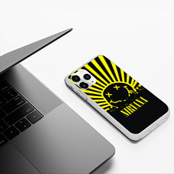 Чехол iPhone 11 Pro матовый Nirvana, цвет: 3D-белый — фото 2