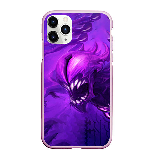 Чехол iPhone 11 Pro матовый Bane Purple / 3D-Розовый – фото 1