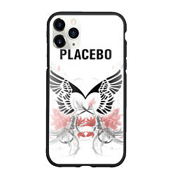 Чехол iPhone 11 Pro матовый Placebo, цвет: 3D-черный