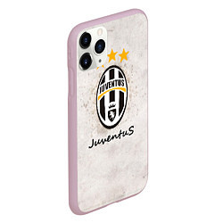 Чехол iPhone 11 Pro матовый Juventus3, цвет: 3D-розовый — фото 2