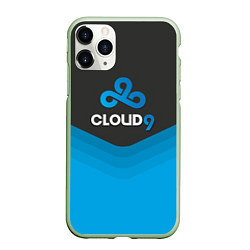 Чехол iPhone 11 Pro матовый Cloud 9 Uniform, цвет: 3D-салатовый