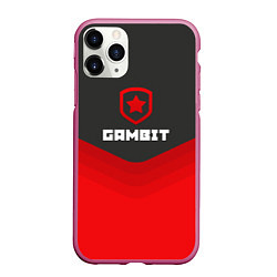 Чехол iPhone 11 Pro матовый Gambit Gaming Uniform