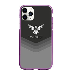 Чехол iPhone 11 Pro матовый Wings Uniform