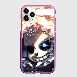 Чехол iPhone 11 Pro матовый Sans and snow, цвет: 3D-фиолетовый
