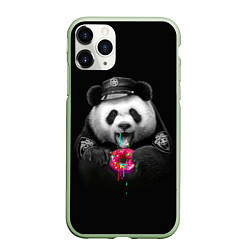 Чехол iPhone 11 Pro матовый Donut Panda