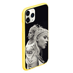 Чехол iPhone 11 Pro матовый Die Antwoord: Black Girl, цвет: 3D-желтый — фото 2