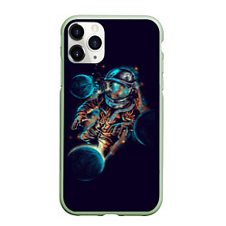 Чехол iPhone 11 Pro матовый Космический удар