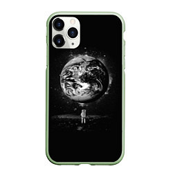 Чехол iPhone 11 Pro матовый Взгляд на землю