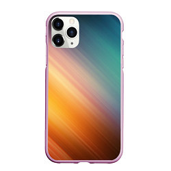 Чехол iPhone 11 Pro матовый Стильный окрас, цвет: 3D-розовый