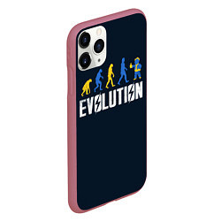 Чехол iPhone 11 Pro матовый Vault Evolution, цвет: 3D-малиновый — фото 2