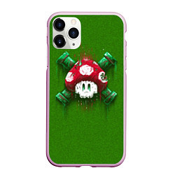 Чехол iPhone 11 Pro матовый Mushroom is Dead