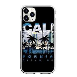 Чехол iPhone 11 Pro матовый Калифорния