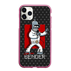 Чехол iPhone 11 Pro матовый Bender Presley