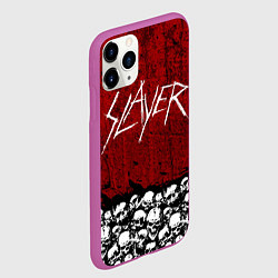 Чехол iPhone 11 Pro матовый Slayer Red, цвет: 3D-фиолетовый — фото 2