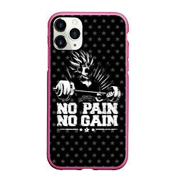 Чехол iPhone 11 Pro матовый No Pain No Gain