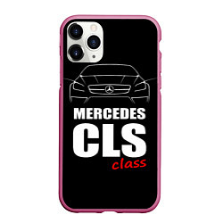 Чехол iPhone 11 Pro матовый Mercedes CLS Class