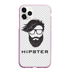 Чехол iPhone 11 Pro матовый Hipster, цвет: 3D-розовый
