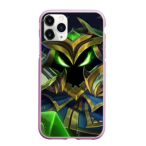 Чехол iPhone 11 Pro матовый Вейгар / 3D-Розовый – фото 1