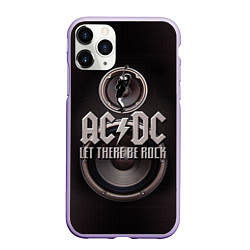Чехол iPhone 11 Pro матовый AC/DC: Let there be rock