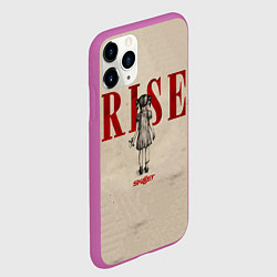 Чехол iPhone 11 Pro матовый Skillet: Rise, цвет: 3D-фиолетовый — фото 2