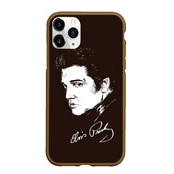 Чехол iPhone 11 Pro матовый Elvis Presley