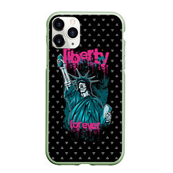 Чехол iPhone 11 Pro матовый Liberty Forever