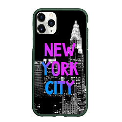 Чехол iPhone 11 Pro матовый Flur NYC