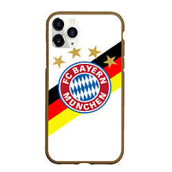 Чехол iPhone 11 Pro матовый FC Bayern: Germany