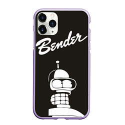 Чехол iPhone 11 Pro матовый Bender Retro