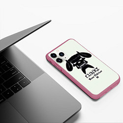 Чехол iPhone 11 Pro матовый Clinkz: Bone Fletcher, цвет: 3D-малиновый — фото 2
