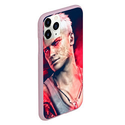 Чехол iPhone 11 Pro матовый DmC: Devil May Cry, цвет: 3D-розовый — фото 2