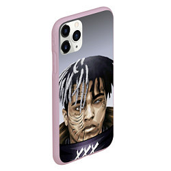 Чехол iPhone 11 Pro матовый XXXTentacion, цвет: 3D-розовый — фото 2