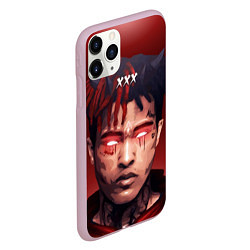 Чехол iPhone 11 Pro матовый XXXTentacion Demon, цвет: 3D-розовый — фото 2