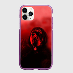 Чехол iPhone 11 Pro матовый Король и Шут, цвет: 3D-фиолетовый