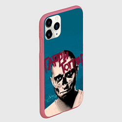 Чехол iPhone 11 Pro матовый Гарри Топор, цвет: 3D-малиновый — фото 2