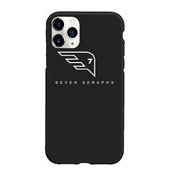 Чехол iPhone 11 Pro матовый Destiny: Seven Seraphs, цвет: 3D-черный