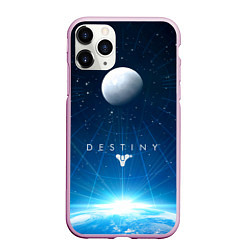 Чехол iPhone 11 Pro матовый Destiny Space, цвет: 3D-розовый