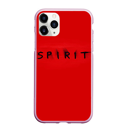 Чехол iPhone 11 Pro матовый DM: Red Spirit / 3D-Розовый – фото 1