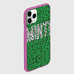 Чехол iPhone 11 Pro матовый Mint - Мята, цвет: 3D-фиолетовый — фото 2