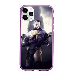 Чехол iPhone 11 Pro матовый Gordon Army, цвет: 3D-фиолетовый