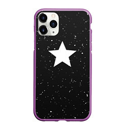 Чехол iPhone 11 Pro матовый Super Star, цвет: 3D-фиолетовый